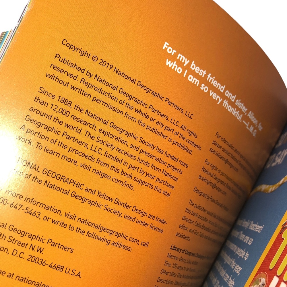 National Geographic for Kids : 100 Ways To Be Thankful- 255 Pages - Picture 8 of 15